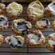Parchment paper is also your friend. I reused the parchment paper from the bake. I put the paper under the racks when I did the glaze.