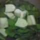 add in tofu into soup