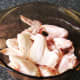 Chicken wings laid in casserole dish