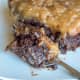 German Chocolate Poke Cake
