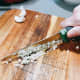 Mince the garlic.