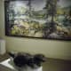 More artwork on display at the Banff Springs Hotel.