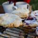 When I make Danishes, I like to try different fillings. For these Danishes, I have some with a cheese filling while the rest are made up of different jams.