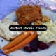Picnics are like buffets. You want to try many foods and not get stuck eating just one thing.
