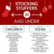 There are some great stocking stuffer ideas in here for everyone on your list, and all for under $5!