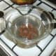 Melting chocolate on a bain-marie