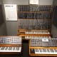 Moog synthesizers.