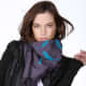 Go messy with the square scarf