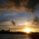 Sunrise at the Naples Pier in Naples, Florida
