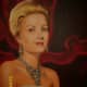 Grace Kelly in Oil Painting by Lothar Alberts