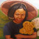 Jane in Oil Painting by Lothar  Alberts