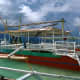 The motor boat for our Islands hopping.