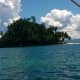 One of the islands at Britania.