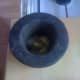 Use a granite mortar and pestle to crush the garlic, salt and pepper.