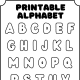 Free Printable Alphabet Stencils for Kids: Crafts, Decor, and More ...