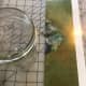 Making a jar insert with an old calendar.