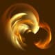 A fractal image made in Apophysis. I used my own script.