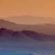 Orange graduated filter gives this an ethereal look. In Arizona.