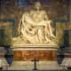 La Pietá- "The Pity" Sculpted by Michaelangelo at Age 24