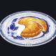 Eula's Stormcrest Pie. It's basically an empanada shaped like a croissant that tastes so good that its body and intensity are likely unmatched by anything else in Mondstadt, but the traveler is afraid to tell Eula for fear of provoking vengeance.