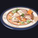 Barbara's Spicy Stew. She really loves spicy food and imports Jueyun chilis from Liyue to make this stew and her trademark spicy energy drinks.