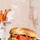 Mighty meaty jackfruit burger