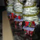 Money trees with gift cards on top