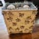 Store your snowballs inside and display as part of your seasonal decor!