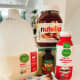 The ingredients I used to make homemade Kinder Bueno ice cream. (Note: I forgot to put salt in this photo!)