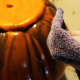 Gently wipe off in a circular motion with an old cloth. Let your pumpkin dry completely and then repeat this step.