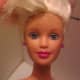 As a reminder, here's what Barbie's face looked like before her snazzy zombie makeup.