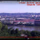 Live moving webcam from the city of Covington in northern Kentucky, looking over the Cincinnati Skyline and the Ohio River in the United States.