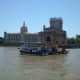 A view of The Taj Mahal Hotel and The Gateway Of India from the sea