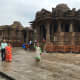 The Sabhamandapa and the Gudhamandapa are seen from the front.