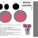 Here is the first page of the template for the Mouse Lantern. The link to the pdf of this pattern is located in the middle of this article.