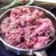 Step Six: Every few minutes or so, turn your meat in the pan so it can cook evenly
