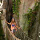 We love this rope bridge, tradition states we have to take a photo on it.