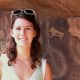 My daughter in front of a petroglyph, just one of the many photo opp areas in the desert.