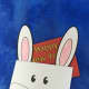 Here is the finished Rabbit Envelope and Card.