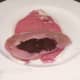 Black pudding is stuffed in to pheasant breast