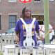This amazing little drummer was also a part of the parade on Saturday. 