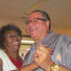 Howard Long and Carolyn Buie, enjoy a dance and some laughter.