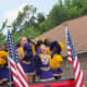 Mullins High Cheerleaders, were a part of the parade as well. 