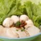 Many types of Chinese noodle dishes are served in hawker centres, such as Fishball noodles. Please visit the reference link below for full descriptions of these.