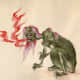 Drawing of a Hungry Ghost