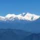 Sleeping Buddha at noon from Darjeeling, West Bengal, India
