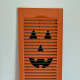 Repurposed shutter art