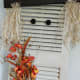 Repurposed shutter art