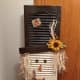 Repurposed shutter art