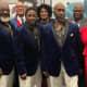 Members of the 50th MHS 1972 Class such as Terry and others took photos with the group.